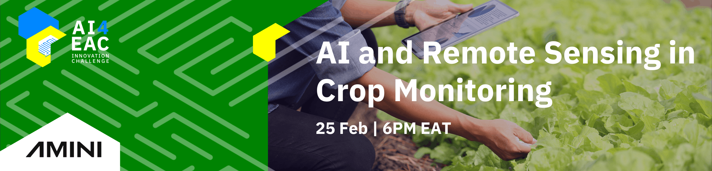 AI and Remote Sensing in Crop Monitoring Webinar