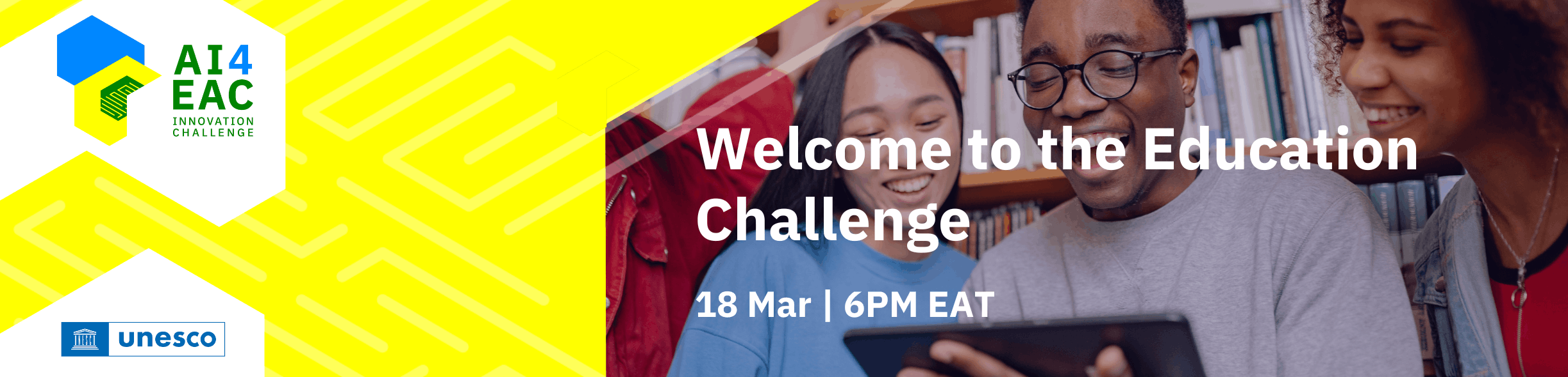 Welcome to the Education Challenge Webinar